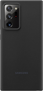 Чехол-накладка Silicone Cover для Galaxy Note20 Ultra (черный)